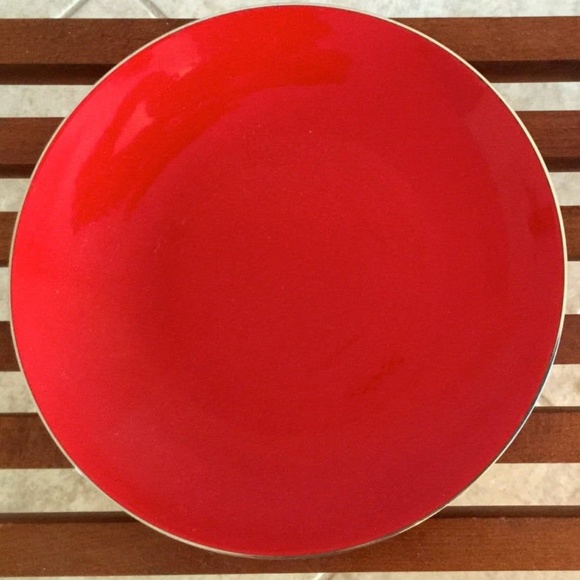 Cathrineholm Other - Cathrineholm Enamel on Stainless Steel Plate Red